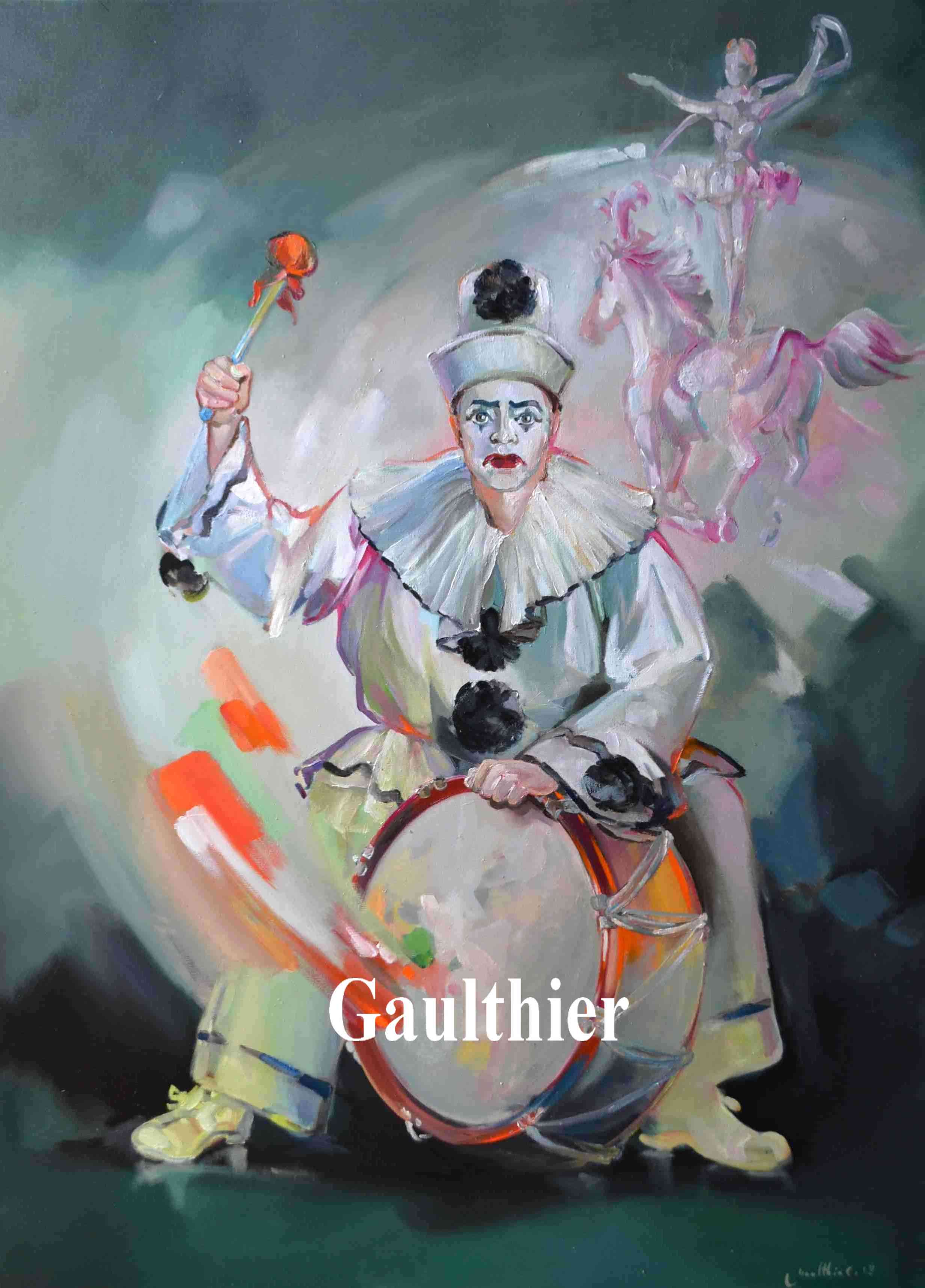 Personnages - les toiles de Gaulthier