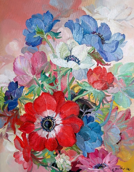 Fleurs - les toiles de Gaulthier