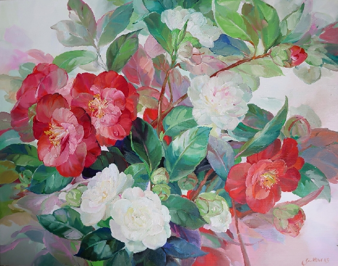 Fleurs - les toiles de Gaulthier