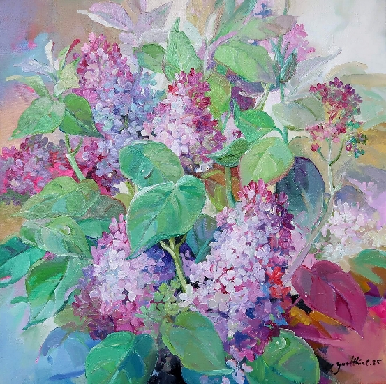 Fleurs - les toiles de Gaulthier