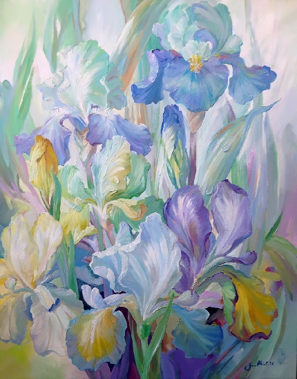Fleurs - les toiles de Gaulthier